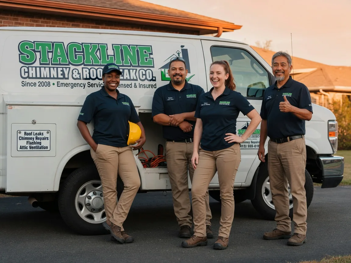 Chimney flashing repair company in Oak Lawn, IL